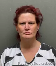 Mugshot of Brandy Nichole Simeon booked in Real County, Texas on September 11, 2026