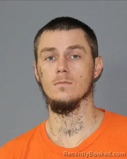 Mugshot of DAMIEN PAUL ROBERTS booked in Red River County, Texas on June 20, 2026