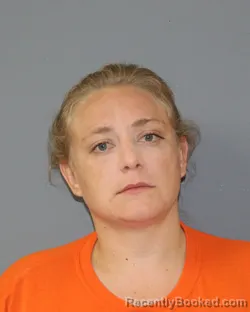 Mugshot of COURTNEY ANN BELCHER booked in Red River County, Texas on July 27, 2026