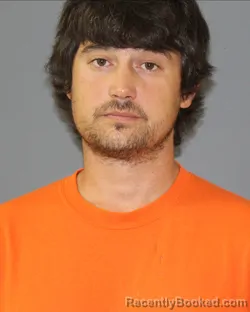 Mugshot of Brandon Cliff Cirkles booked in Red River County, Texas on August 18, 2026