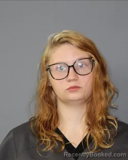 Mugshot of Kaitlyn Belle Kaleigh booked in Red River County, Texas on August 20, 2026
