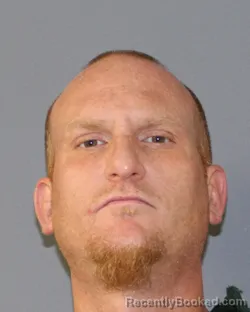 Mugshot of Dustin Lee Baer booked in Red River County, Texas on September 28, 2026