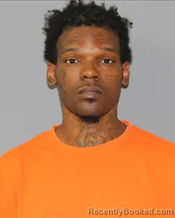 Mugshot of Deandre Rakeem Lamar Martinez booked in Red River County, Texas on October 17, 2026