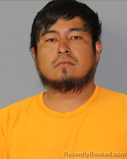 Mugshot of Santiago Liberto Cortez booked in Red River County, Texas on October 23, 2026