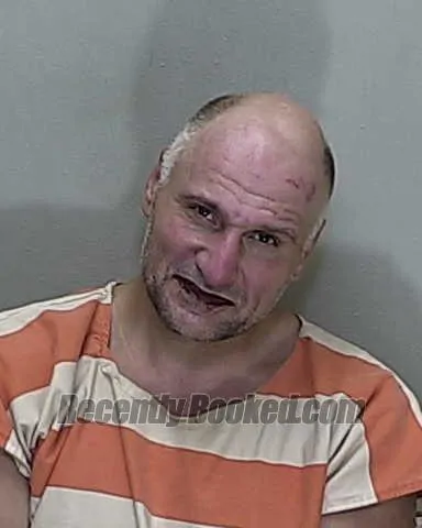 Booking photo from Marion County, Florida