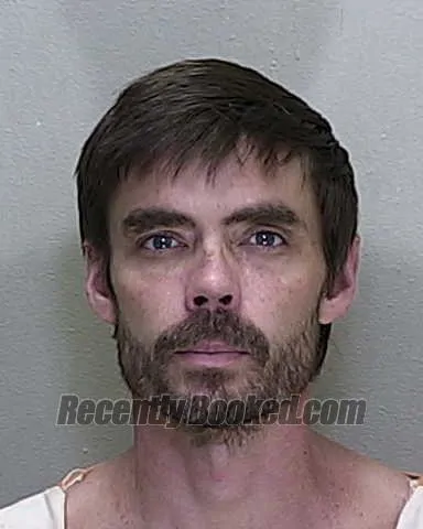 Booking photo from Marion County, Florida