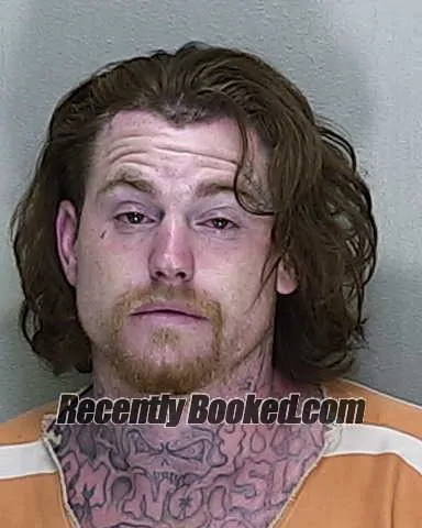 Booking photo from Marion County, Florida