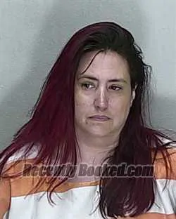 Booking photo from Marion County, Florida