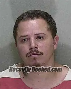 Booking photo from Marion County, Florida