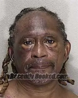 Booking photo from Marion County, Florida