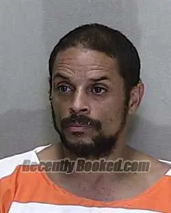 Booking photo from Marion County, Florida