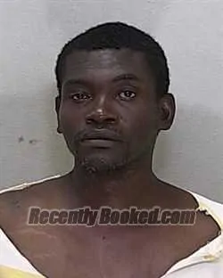 Booking photo from Marion County, Florida