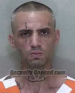 Booking photo from Marion County, Florida