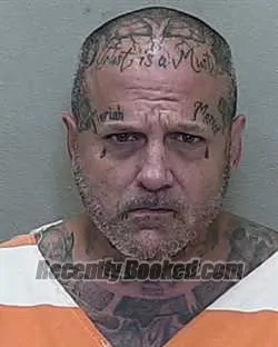 Booking photo from Marion County, Florida