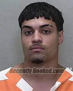 Booking photo from Marion County, Florida