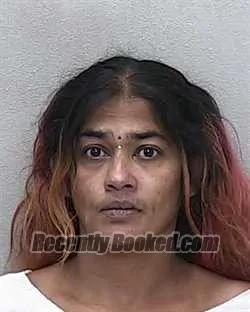 Booking photo from Marion County, Florida