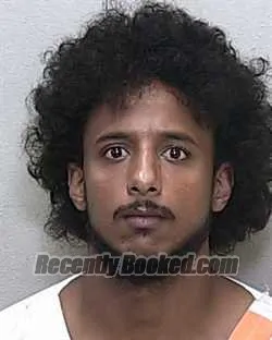 Booking photo from Marion County, Florida