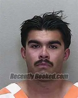 Booking photo from Marion County, Florida