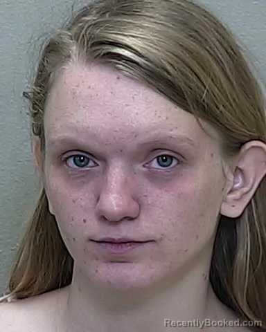 Booking photo from Marion County, Florida