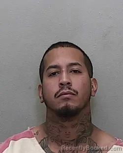 Booking photo from Marion County, Florida