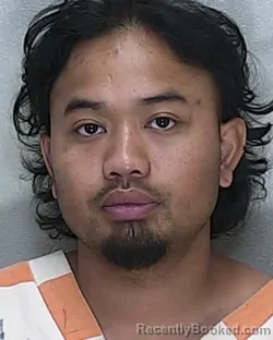 Booking photo from Marion County, Florida