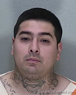 Booking photo from Marion County, Florida