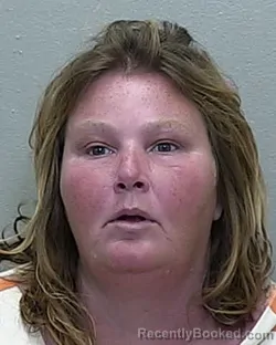 Mugshot of MELODY FAITH LUKE booked in Marion County, Florida on March 17, 2026