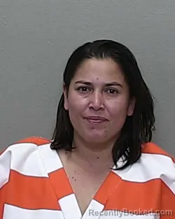 Mugshot of LILIAN LIZETH RAMIREZ CUELLAR booked in Marion County, Florida on April 4, 2026