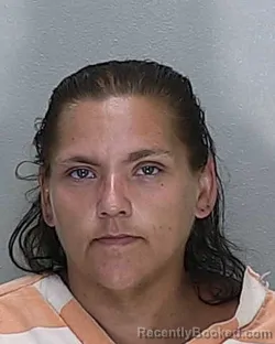 Mugshot of SHONDRA RENEE HOLLAND booked in Marion County, Florida on April 16, 2026