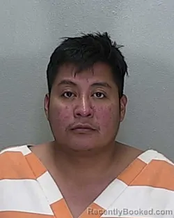 Mugshot of OSIEL VELASCO-VAZQUEZ booked in Marion County, Florida on April 16, 2026