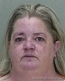 Mugshot of PEPPER DIANE SWANSON booked in Marion County, Florida on April 17, 2026