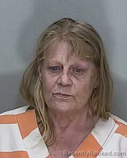 Mugshot of KATHRYN KARYL RIESE booked in Marion County, Florida on April 17, 2026