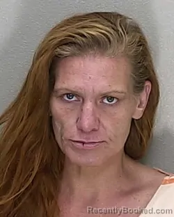 Mugshot of DARIEL ALICIA FAULKNER booked in Marion County, Florida on April 18, 2026