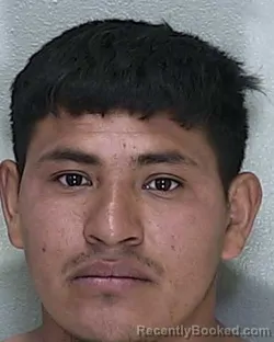 Mugshot of MOISES SAMUEL RAMIREZ IXPEC booked in Marion County, Florida on April 18, 2026