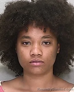 Mugshot of SHANIAH AMEERIAH WATKINS booked in Marion County, Florida on April 18, 2026