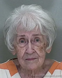 Mugshot of MARY K RIZZOLO booked in Marion County, Florida on April 18, 2026