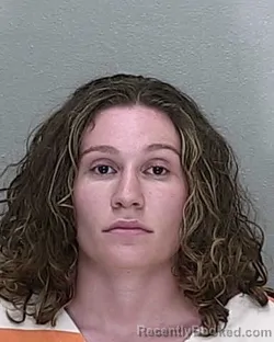 Mugshot of GIANNA LYN RIFORGIATO booked in Marion County, Florida on April 18, 2026