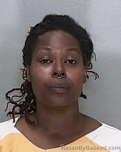 Mugshot of KIMBREE MICHELLE ANDERSON-COUNTS booked in Marion County, Florida on April 19, 2026