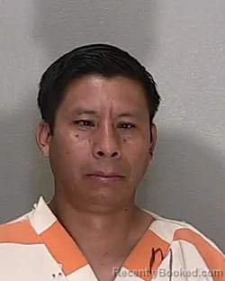 Mugshot of ARIEL URIZAR LOPEZ RAMOS booked in Marion County, Florida on April 19, 2026