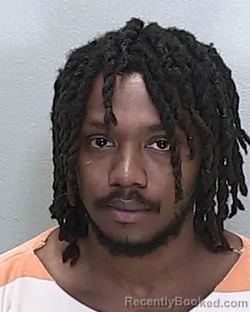 Mugshot of KEONTAE DAVON BLUNT booked in Marion County, Florida on April 20, 2026