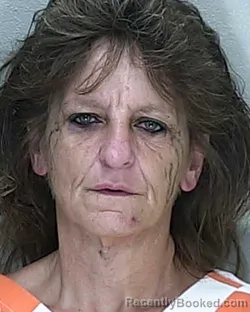 Mugshot of MARY JO DUNCAN booked in Marion County, Florida on April 20, 2026