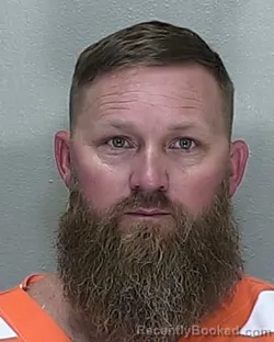 Mugshot of JONATHAN WAYNE POOLE booked in Marion County, Florida on April 21, 2026