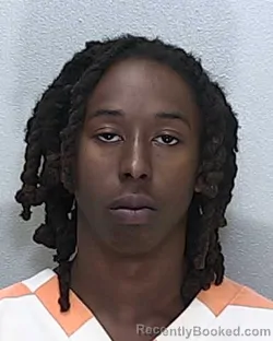 Mugshot of MALIK OMARRI BRUNSON booked in Marion County, Florida on April 21, 2026