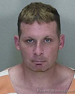 Mugshot of BRANDON DAVID HUPP booked in Marion County, Florida on April 21, 2026