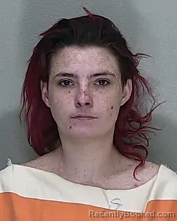Mugshot of AUGUST MARIE DISINGER booked in Marion County, Florida on April 22, 2026