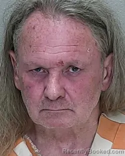 Mugshot of JAMES ALAN CURTIS booked in Marion County, Florida on April 24, 2026