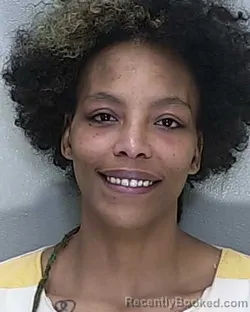 Mugshot of LATIFAH BUTLER booked in Marion County, Florida on April 24, 2026