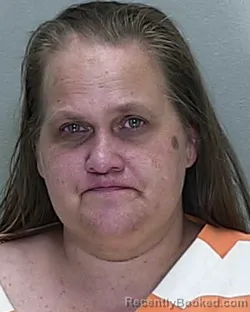 Mugshot of KELLY ANN SOUDERS booked in Marion County, Florida on April 24, 2026