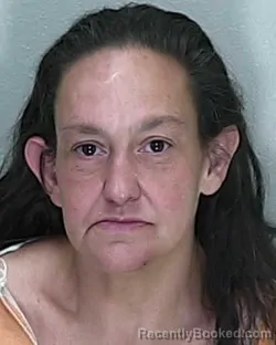 Mugshot of REBECCA LYNN DRURY booked in Marion County, Florida on April 24, 2026