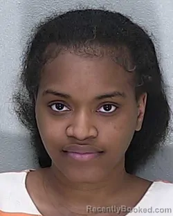 Mugshot of ZI'KERIA BRE'SHA FRAZIER booked in Marion County, Florida on April 24, 2026